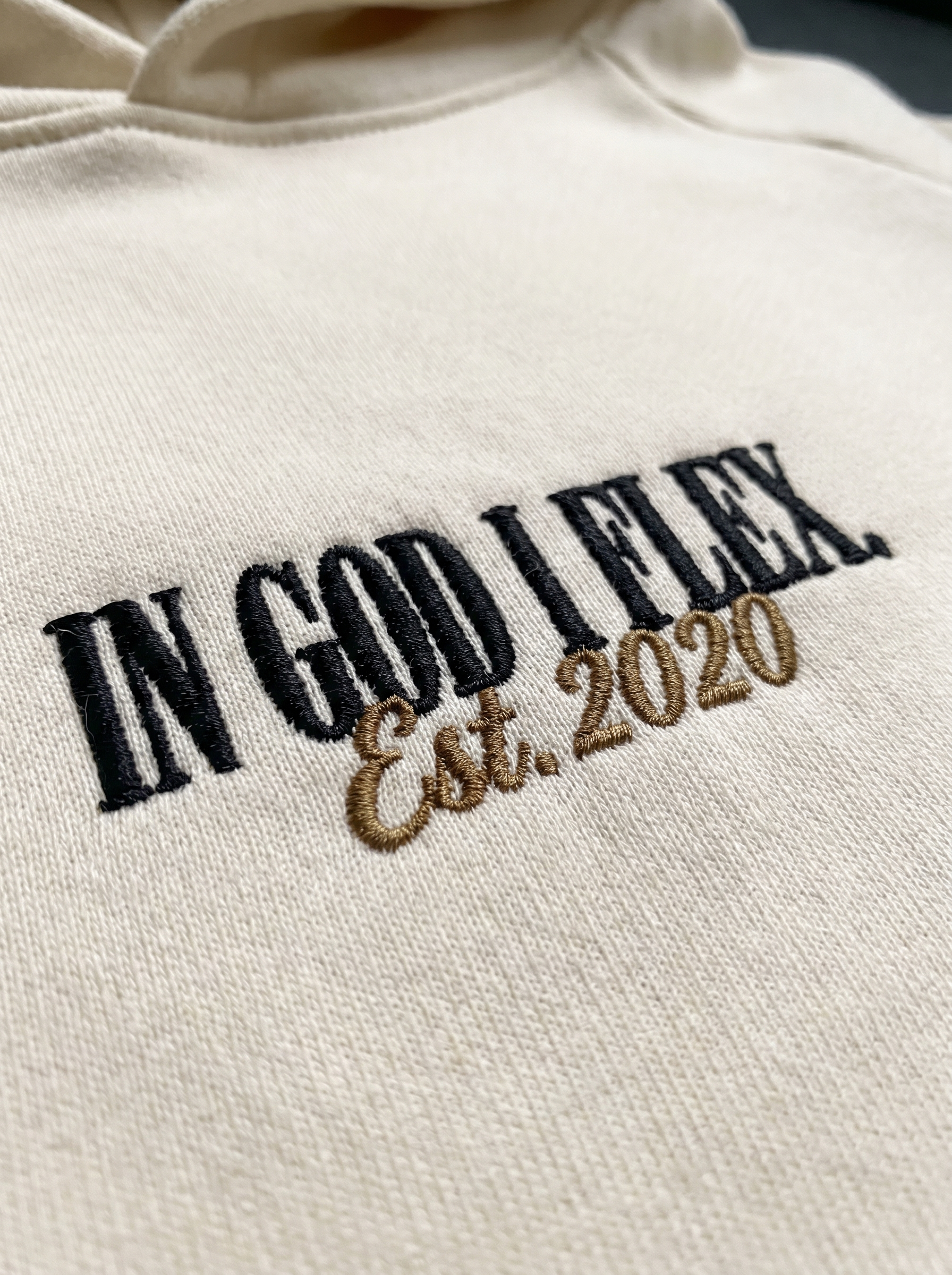 Conviction Embroidered Hoodie
